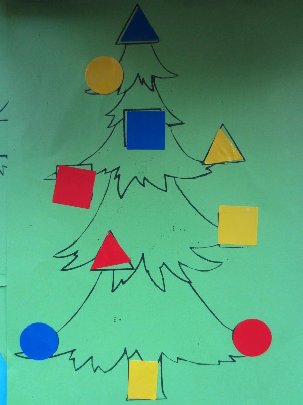 Travail de tri autour des formes